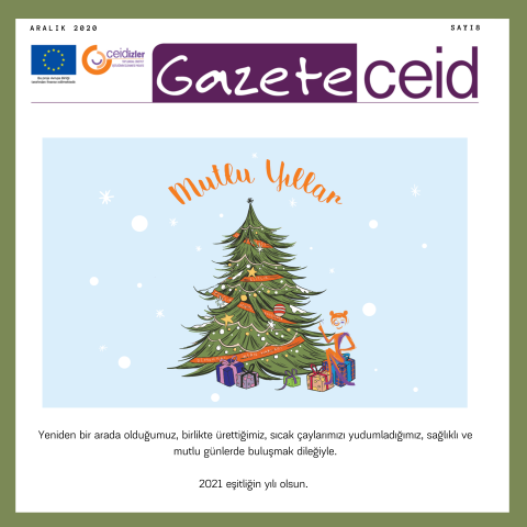 December Issue of Gazette CEİD published