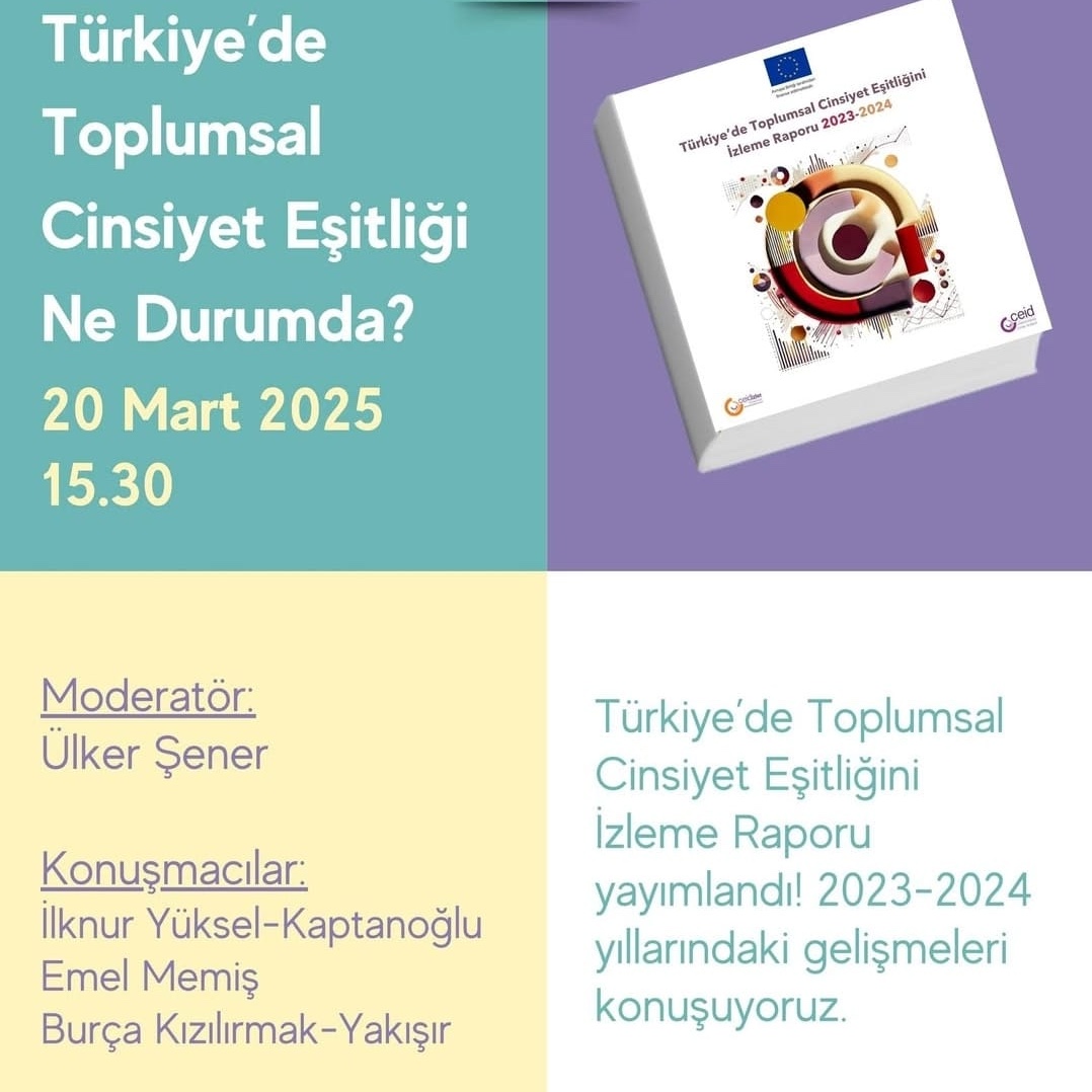 What is the Status of Gender Equality in Turkey?-Türkiye’de Toplumsal Cinsiyet Esitligi Ne Durumda?